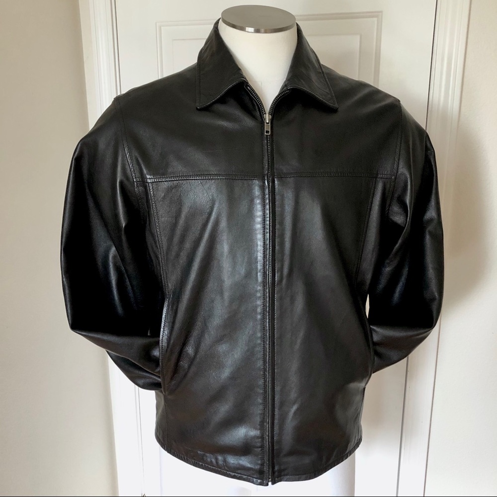 Halogen Leather Jacket - image 2